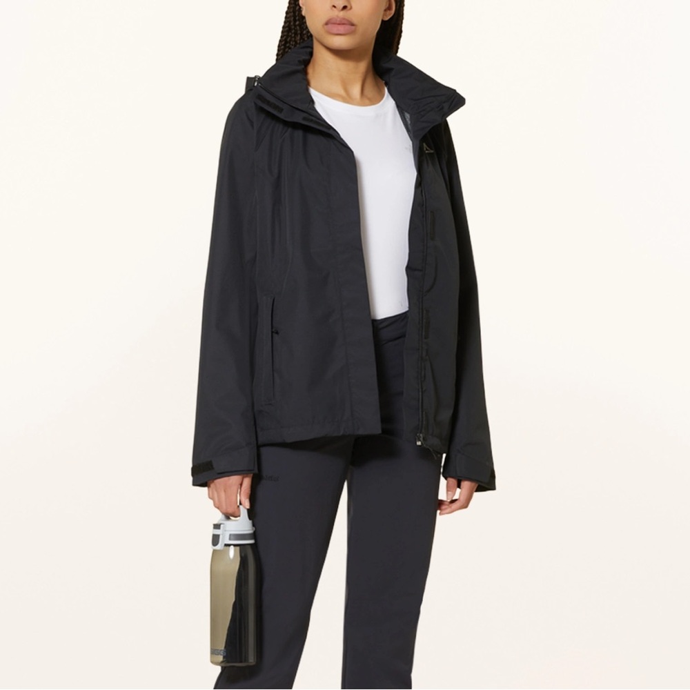 Paradox black Outdoor waterproof rain Jacket women’s medium